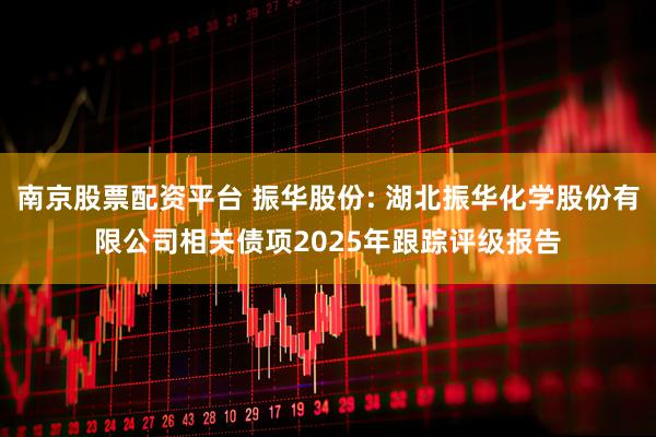 南京股票配资平台 振华股份: 湖北振华化学股份有限公司相关债项2025年跟踪评级报告
